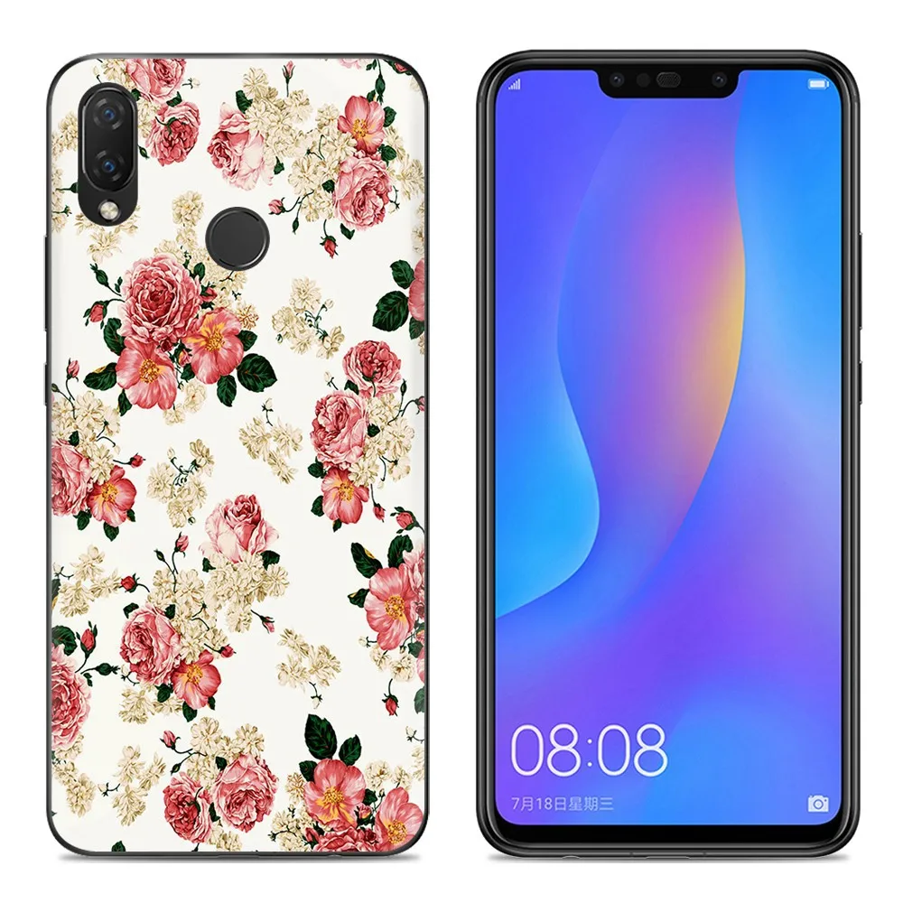 KHW1936F_1_Colorful Soft Case for Huawei Nova 3i Huawei P Smart Plus 6.3 inch