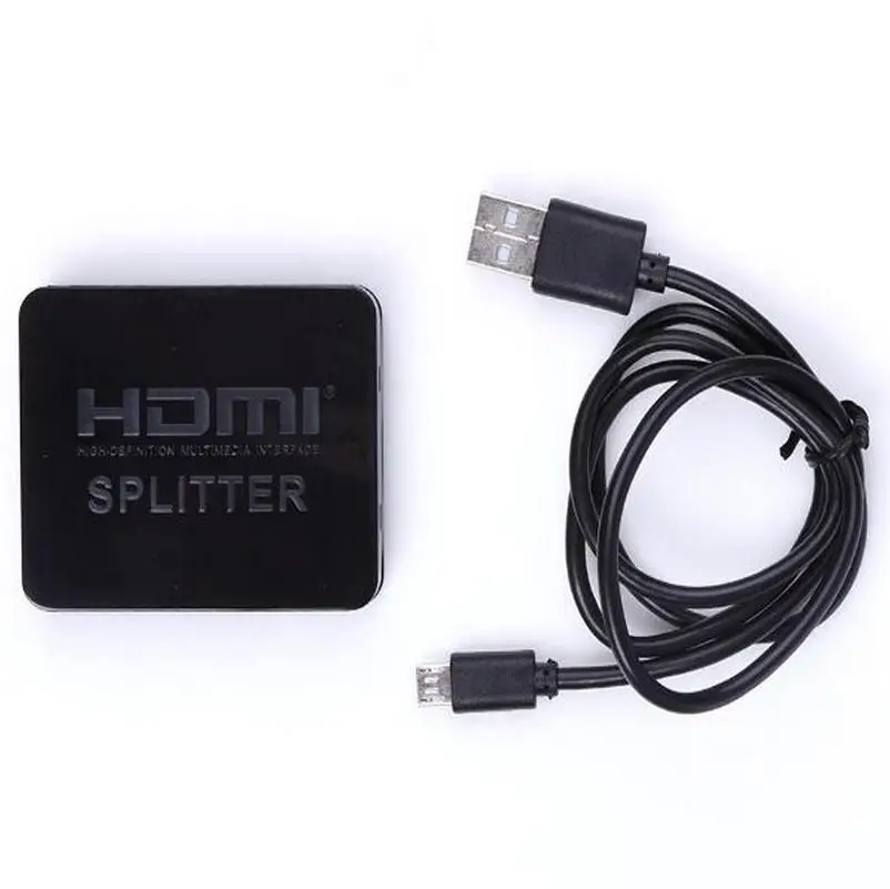 Великобритания HDMI 1 в 2 Выход 1080 p 4 K 1x2 Разделитель Экрана один для двух