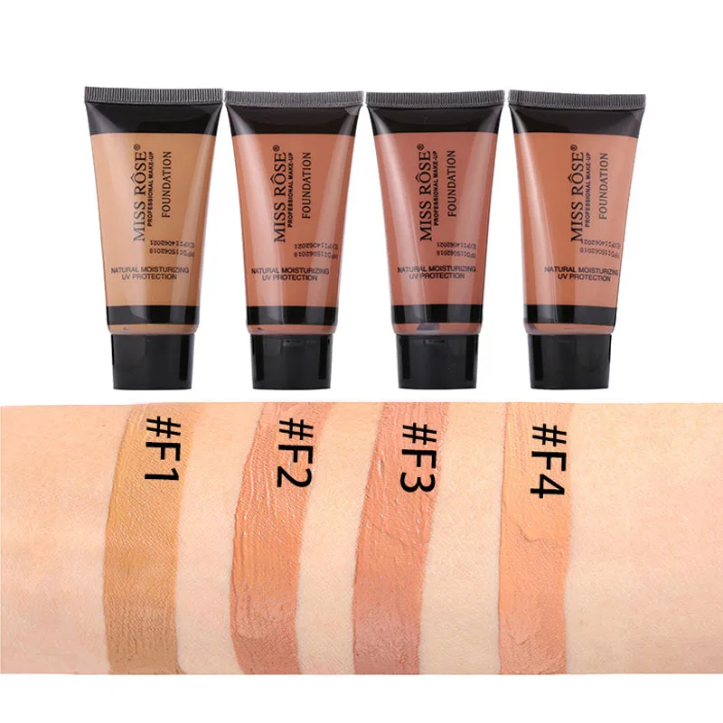 

Liquid Foundation Dark Skin Color Concealer Long Lasting Waterpoof Oil Control Liquid Cream 11 SSwell