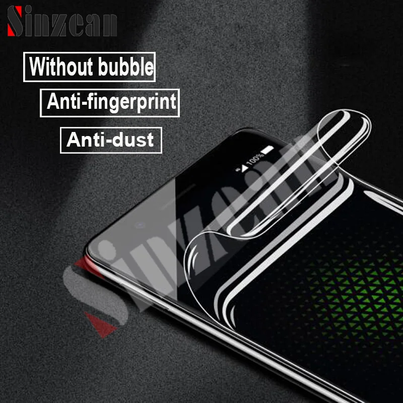 Sinzean 20 шт для IPHONE 12 Pro MAX/XS MAX/XR/SE2 3D мягкая Гидрогелевая пленка 11 Pro/678 Plus полная