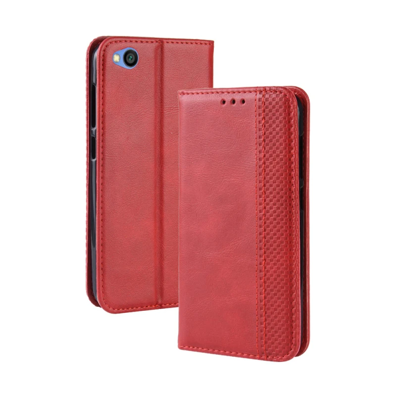 Xiaomi Redmi GO Retro leather flip case_93