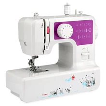 Новая бытовая швейная машина несколько швейных инструментов распошивочный шов Швейные аксессуары Регулируемая скорость мини шитье Прямая