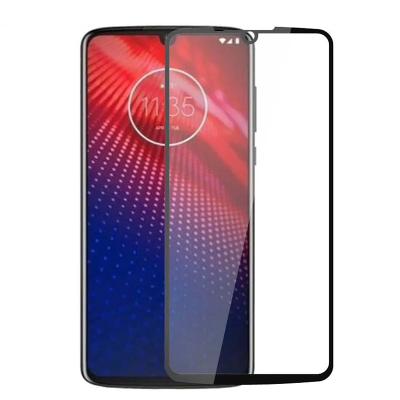 2pcs tempered glass screen protector for Motorola Moto z4 film