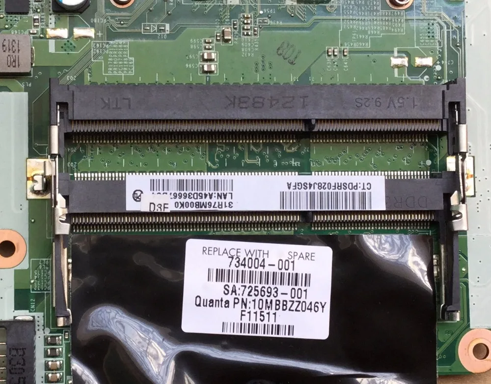 734004 001 501 для HP Pavilion 14 E 15 series Материнская плата ноутбука DA0R76MB6D0 REV:D A4 5000
