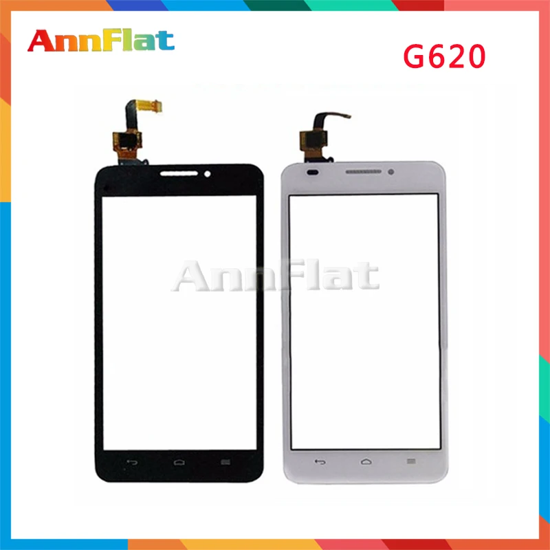 

High Quality 5.0" For Huawei Ascend G620 G620S Touch Screen Digitizer Front Glass Lens Sensor Panel Free Shipping