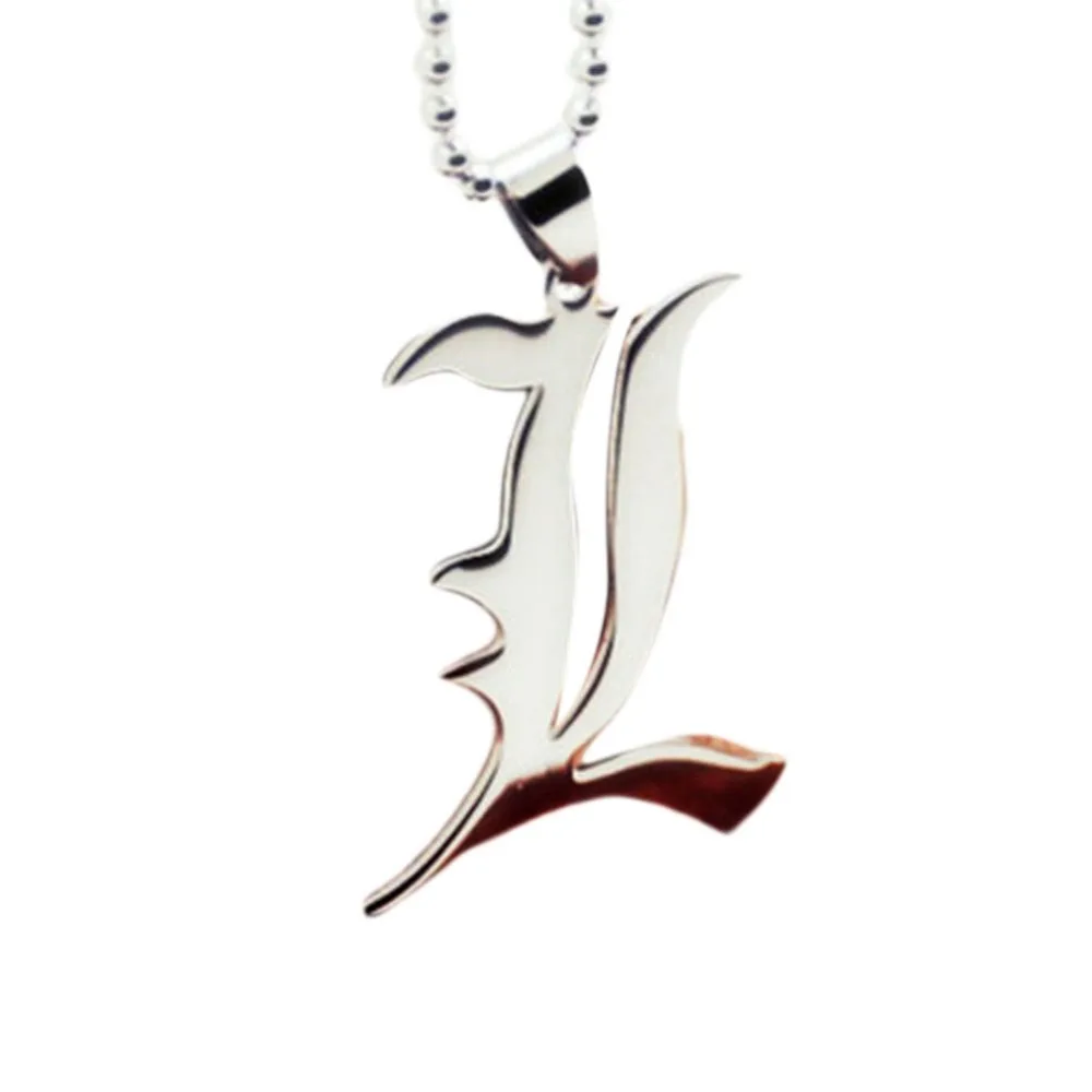 

New Arrival Animation Cartoon Around Death Note L Necklace Fine Jewelry DropShipping NL-0745