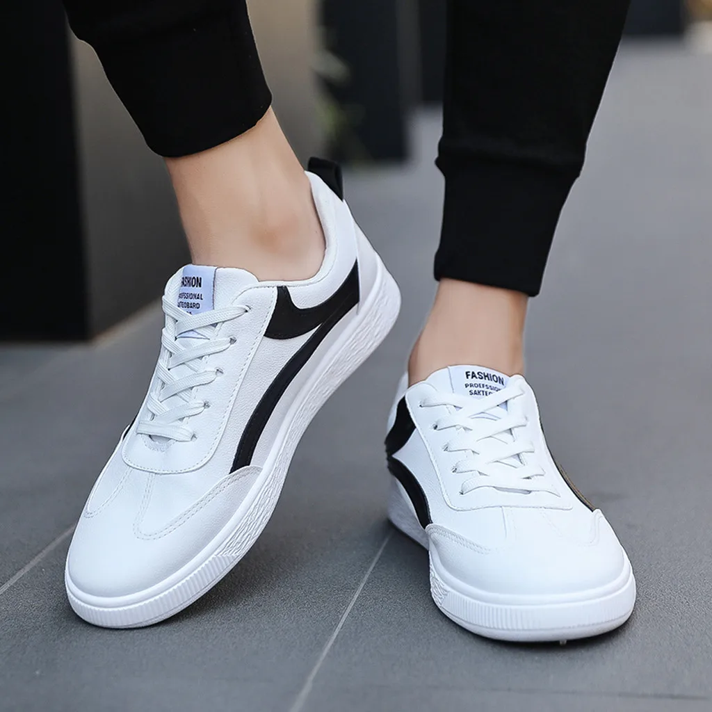 Men's Spring Student Leisure All-Matching Small White Shoes Board casual shoes men sneakers sport shoes men 2018 Men's Spring Student Leisure All-Matching Small White Shoes Board casual shoes men sneakers sport shoes men 2018