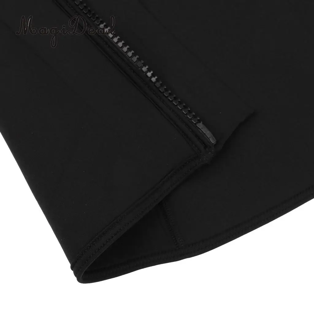 MagiDeal Black Men Women 2mm Neoprene Wetsuit Vest Top Shirt Jacket Swimwear Equipment for Diving Spearfishing S/M/L/XL/XXL