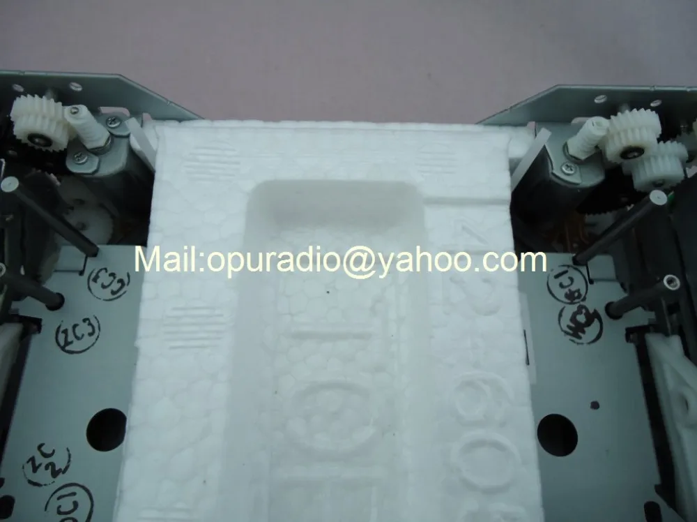 Fujitsu ten 6 CD changer mech two motor up for Lexus Cadillac Ford Nissan Subaru'