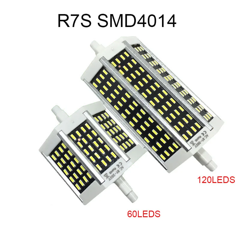 Новейшая модель; 120 светодиоды smd4014 15Вт r7s j118 светодиодный 118 мм 360 градусов 10 Вт 78 мм светодиодные лампы r7s лампа j78 возможность замены