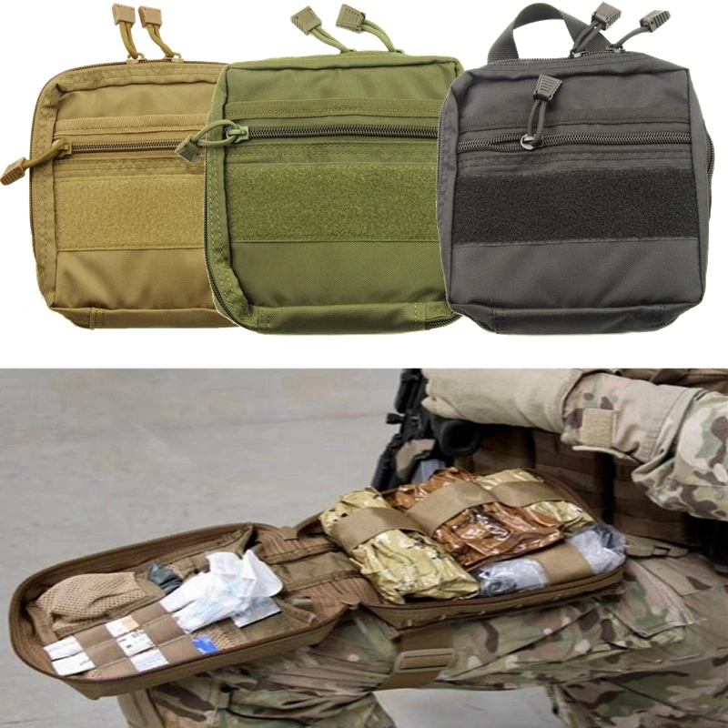 

EDC Tactical Hunting Medical Aid Waist Bag Outdoor Sports First Aid Kit Survival Gear Pouch