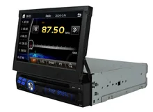 Touch Screen 1 din Universal Car stereo radio GPS Navigation With Bluetooth IPOD SWC Car DVD
