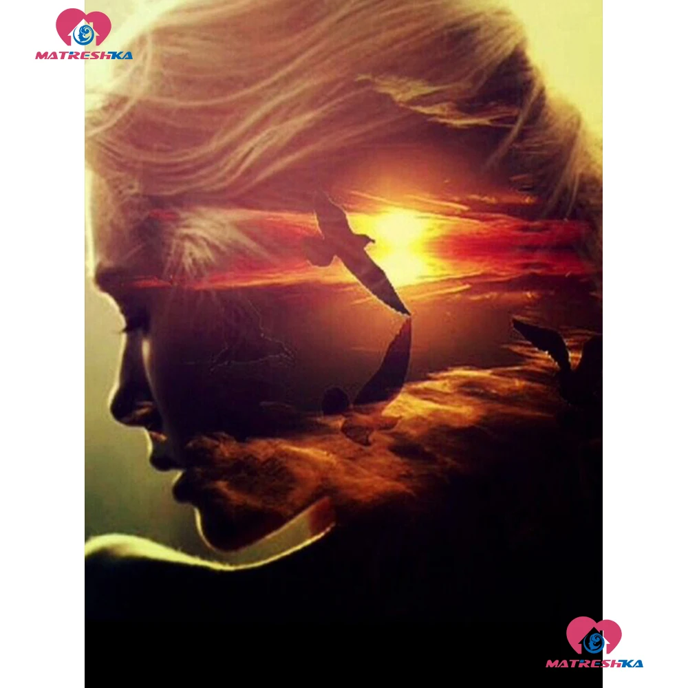 

Full Round Square Drill 5D DIY Diamond Painting accessories"lady landscape"Embroidery sale Cross Stitch kits Home Decor Mosaic