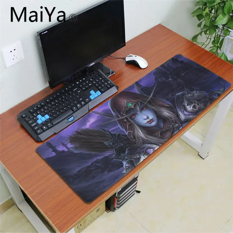 Maiya высокое качество world of warcraft игровой плеер стол ноутбук резиновый коврик для мыши резиновая PC компьютерных игр мышь pad