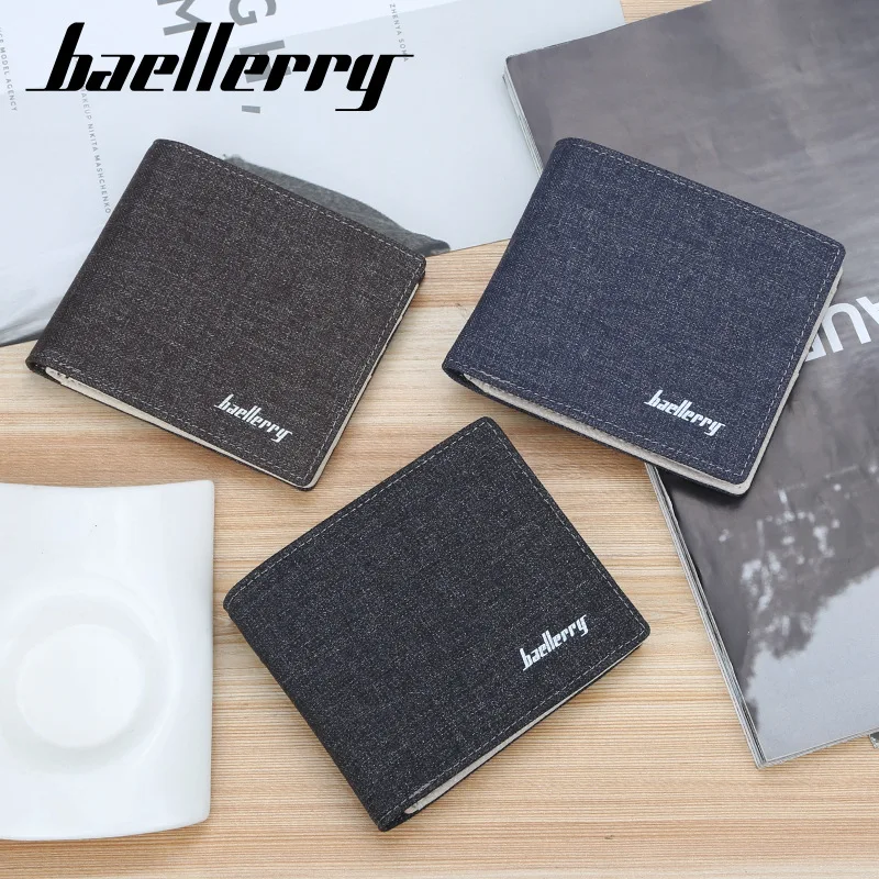 Men Wallets fashion Baellerry 2018 Luxury Brand Men's Wallet Canvas Short Wallet Retro Zipper Wallet Men Purse Male 088Q Men Wallets fashion Baellerry 2018 Luxury Brand Men's Wallet Canvas Short Wallet Retro Zipper Wallet Men Purse Male 088Q