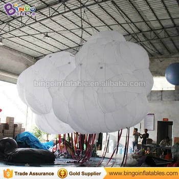 

Customized 6.4X4X4.8 meters giant inflatable clouds/ inflatable cloud balloon/ inflatable cloud hanging - toys