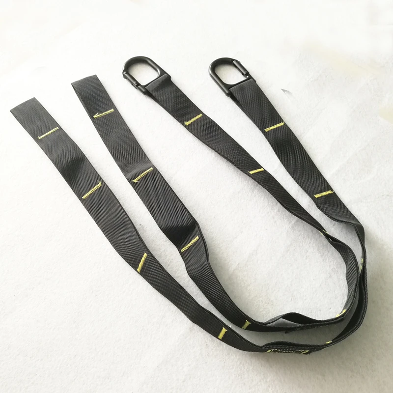 

yoga extender strap rope daisy chain for aerial yoga hammock swing anti-gravity yoga extend belts for yoga training Camping Rock