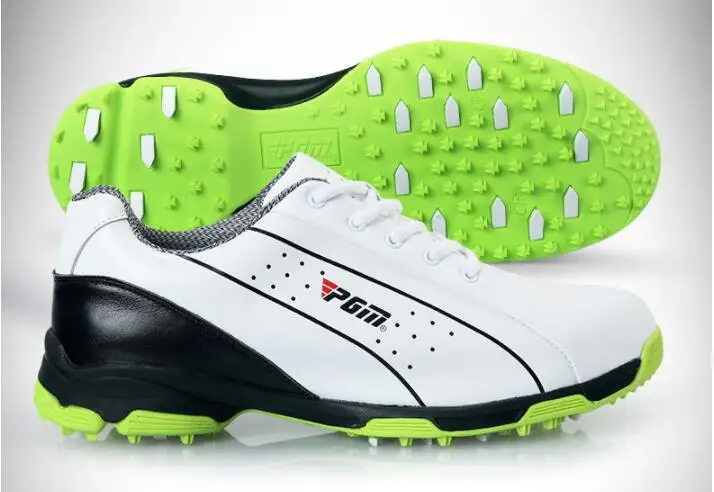 High quality PGM Genuine Leather Mens Tour 360 Boa Boost Waterproof Spiked Golf font b Sports