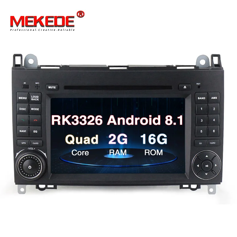 MEKEDE автомобиля мультимедийный плеер Автомобильный DVD gps Android 8 1 стерео Системы для