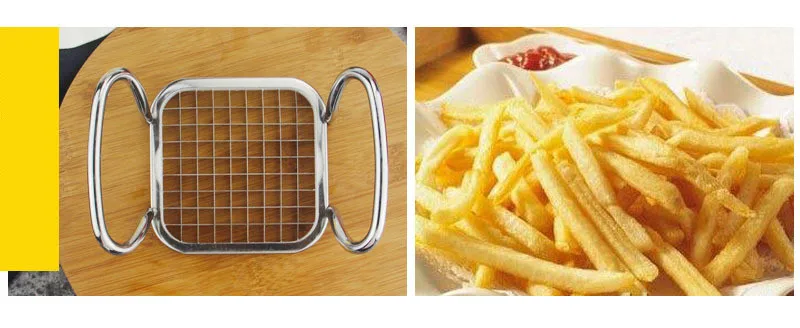 SHENHONG 5 in 1 Kitchen Gadgets Stainless Steel Vegetable Fruit Cutter Shredders Potato Chips Apple Pear French Fries