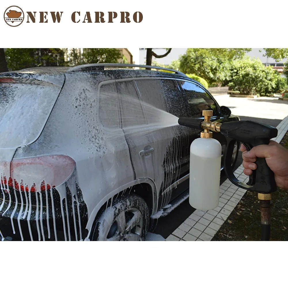 

High Pressure Snow Foam Lance for Karcher K Series Soap Foamer Adjustable Foam Nozzle Professional Foam Generator Car Washer