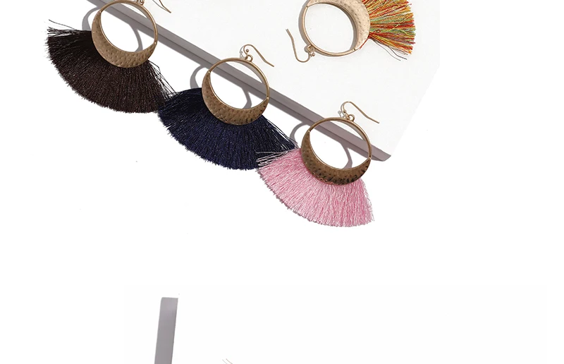 AYAYOO Fashion Tassel Earrings Boho Bohemian Long Earrings For Women Fringes Ethnic Handmade Party Drop Earring Jewelry (4)
