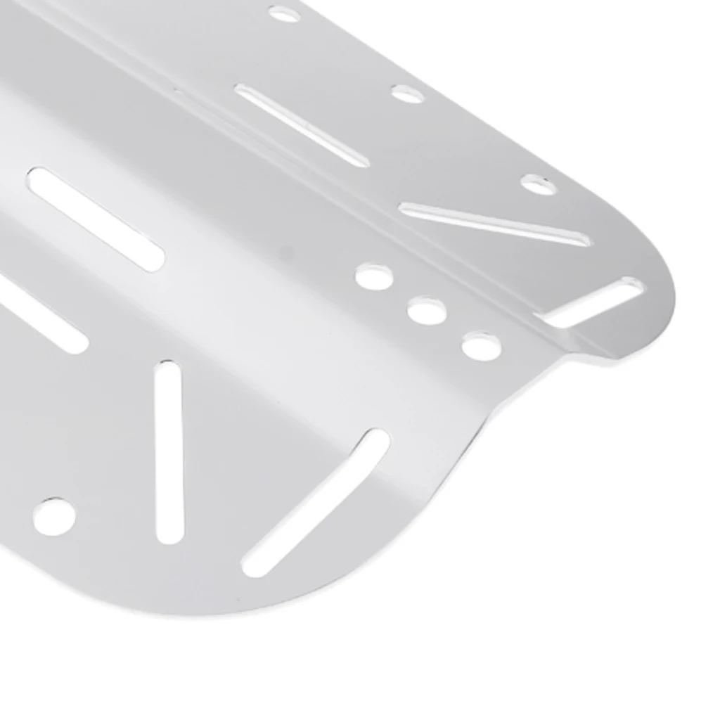 MagiDeal Aluminum Alloy Backplate Back Plate for Scuba Diving BCD Harness Scuba Diving Back Plate 