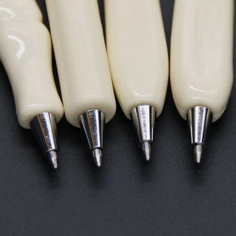 

1 Pcs Korean Version Creative Novelty Stationery Student Prizes Realistic Bone Shape Ballpoint Gel Pen Cute Stationary Wholesale