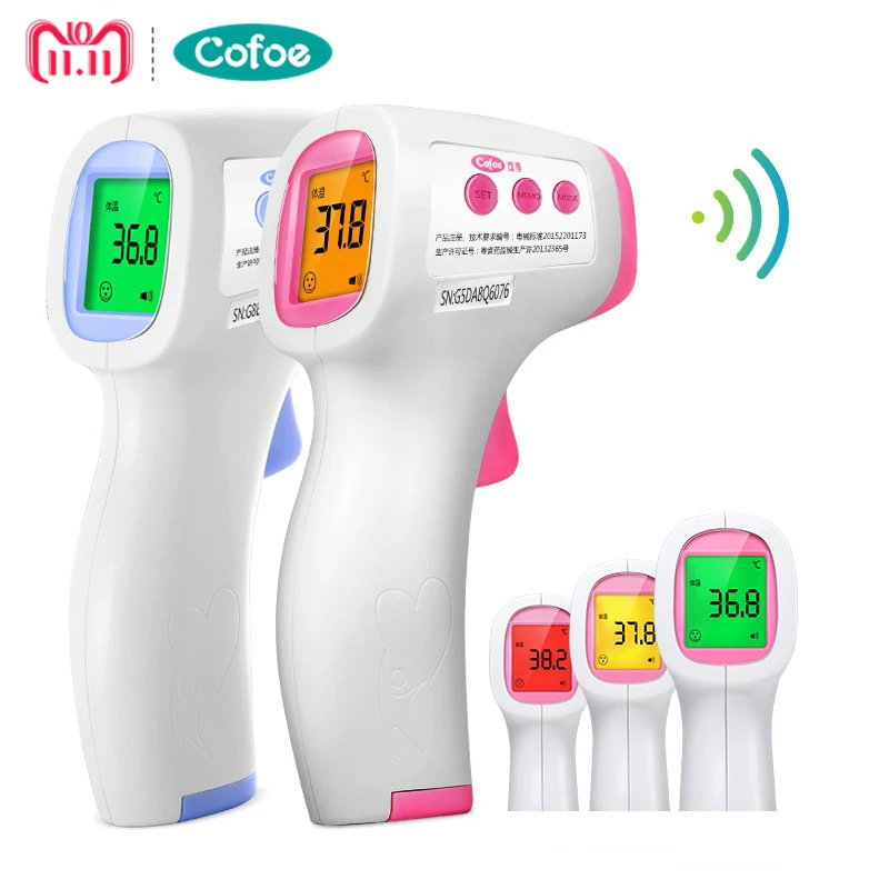 

Cofoe Digital Electronic Ear thermometer Body Infrared Thermometer fever Non-contact Temperature Measurement Tool