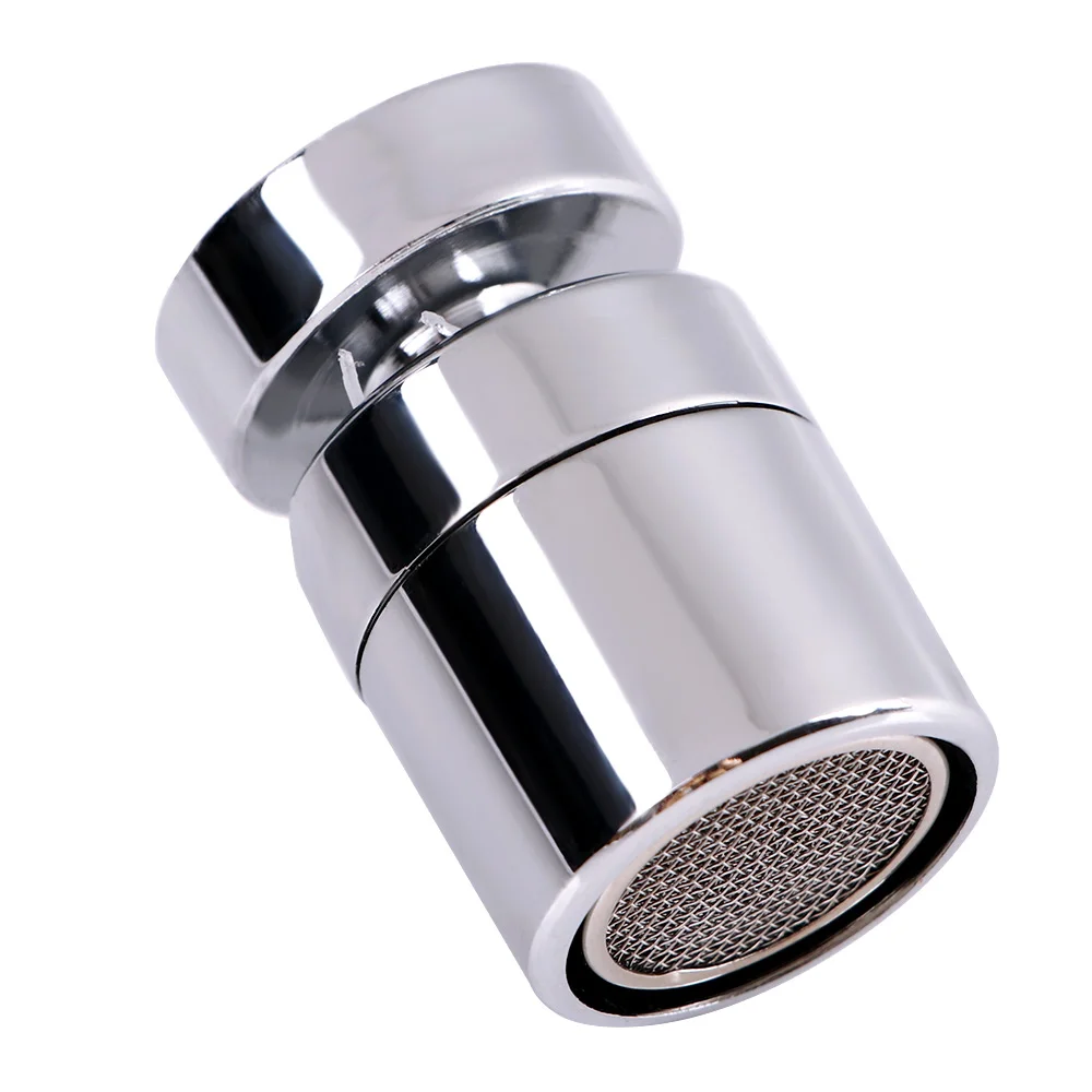 High Quality Brass External Thread Kitchen Faucet Sprayer Nozzle Attachment Silver color Faucet Aerator Water Saving Water Tools