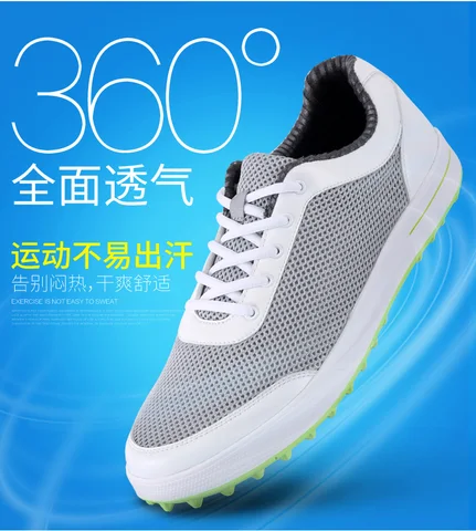 Luvas de Golfe Sapatos de Lona Novas Homens Ultra-leve Respirável Frete Grátis 2020 Pgm