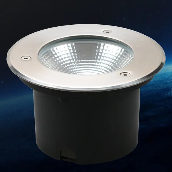 Conduziu a Luz do Jardim à Prova Dwaterproof Ip67 ao ar Água Subterrâneo Livre Enterrado Jardim Caminho Ponto Recessed Inground Iluminação 10 w 20 30 50 Cob 12 do jardim subterrâneo ip67 ao ar livre