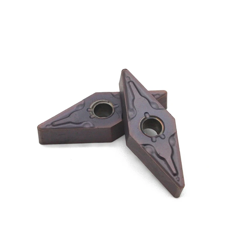 

10PCS VNMG160408 MA VP15TF External Turning Tools Cermet Grade Carbide insert Lathe cutter Tool Tokarnyy turning insert