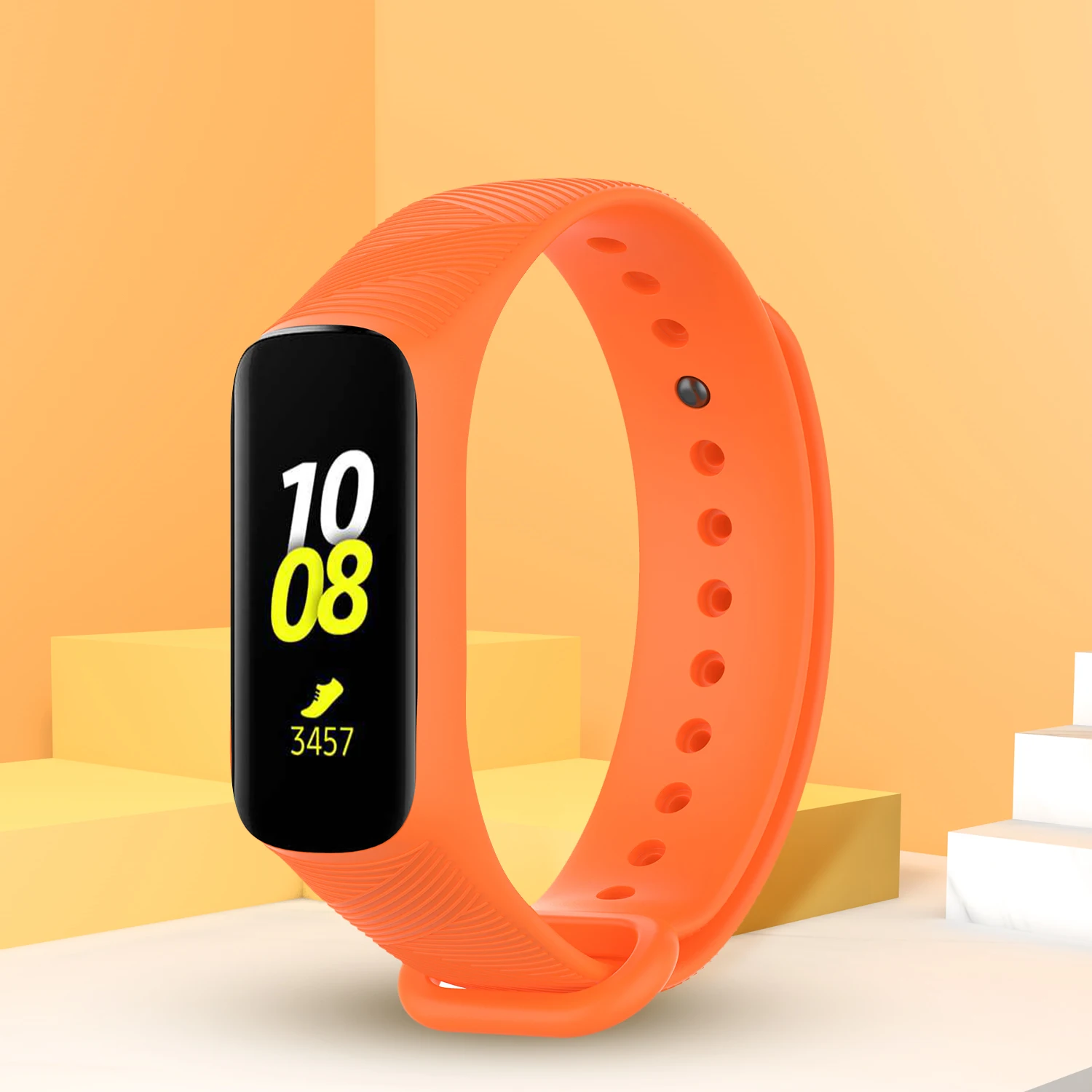 Для Samsung Galaxy Fit e/R375 силиконовый регулируемый сменный ремешок для наручных часов