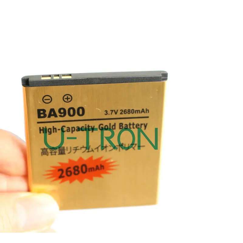 5 шт./лот 2680 мАч ТЕХАС GX LT30 BA900 Золото Аккумулятор Для T LT29i ST26i J L S36h C2104 C2105 M C1905 C1904