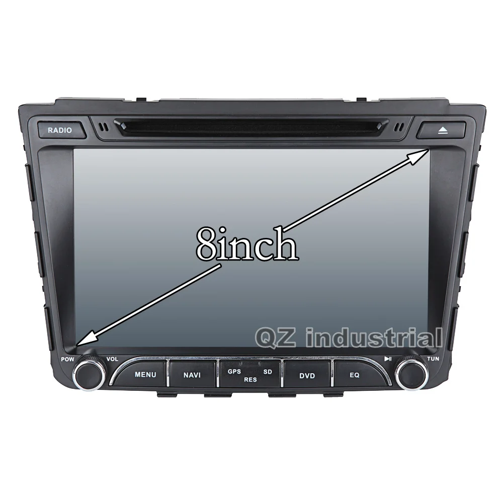 Sale QZ industrial HD 8" Android 8.1for Hyundai Creta IX25 2014-2017 Car DVD player with 3G 4G WIFI GPS Radio BT Navigation RDS Map 4