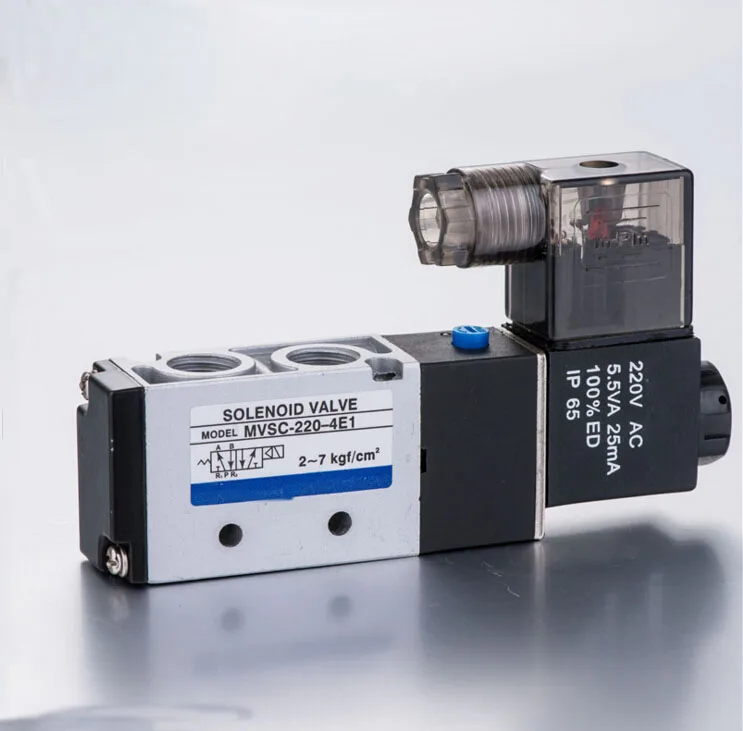 

1/4" MVSC220 series solenoid valve single solenoid air solenoid valve