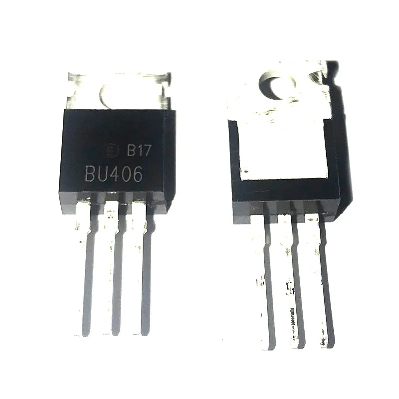 

10pcs/Lot Bipolar (BJT) Transistor NPN 200V 7A 10MHz 60W Through Hole TO-220-3 BU406