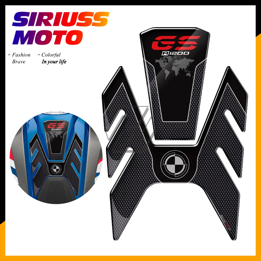 

3D Motorcycle Fuel Gas Tank Pad Protector Case for BMW R1200GS R1200 GS Rallye LC 2013-2018