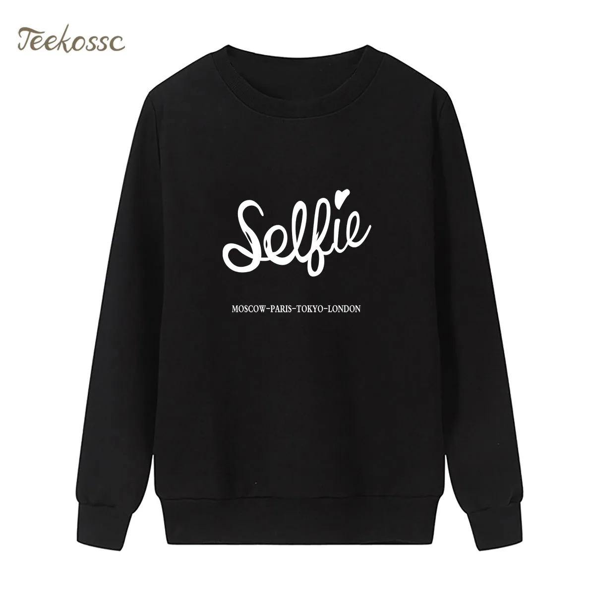 

Striped Sweatshirt Love Print Hoodie New Fashion Winter Autumn Women Ladies Pullover Loose Fleece Streetwear Hip Hop Sportswear