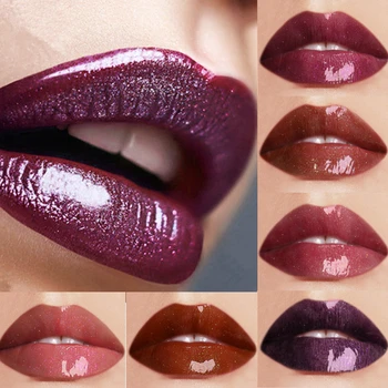 

7 Colors Mirror Glass Lipstick Liquid Shimmer Moisturizer Water Light Makeup Lips Shiny Women Lipsticks Superimpose Lip Gloss