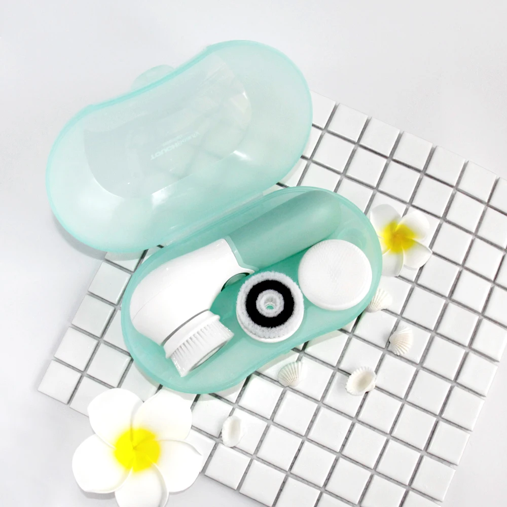 Cabeça de Escova de Rotação Dispositivo de Limpeza de Cara de Duas Conjunto com 3 Touchbeauty Impermeável Escova Facial Limpeza Profunda Diferente Velocidades Tb-14838 15 diferente, dispositivo de limpeza de cara de duas velocidades tb-14838