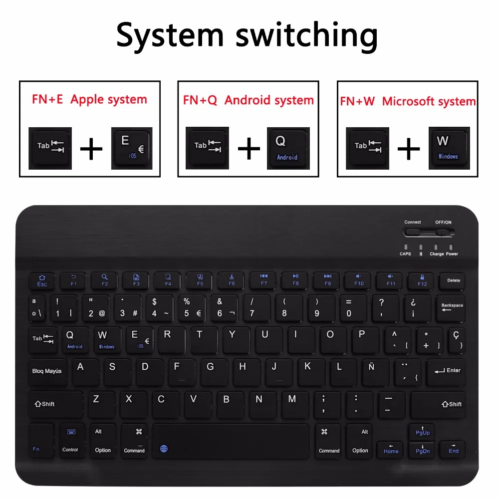 Чехол с испанской клавиатурой для Apple iPad Air 2019 10 5 3 го поколения A2152 A2153 A2154 A2123 Pro A1701