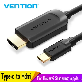 

Vention USB C HDMI 4K Type C to HDMI Cable HDMI Adapter for Huawei P20 Pro Mate 20 MacBook Pro Air ipad Pro Thunderbolt 3 1m 2m