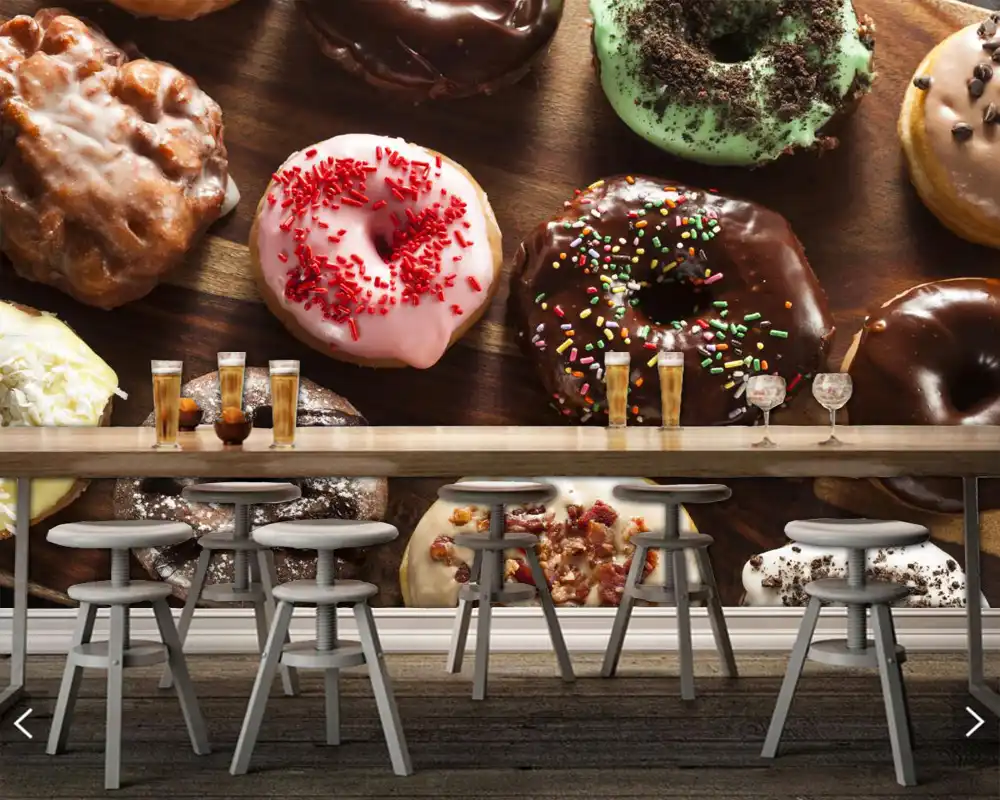 Detail Feedback Questions About Papel De Parede Pastry Donuts