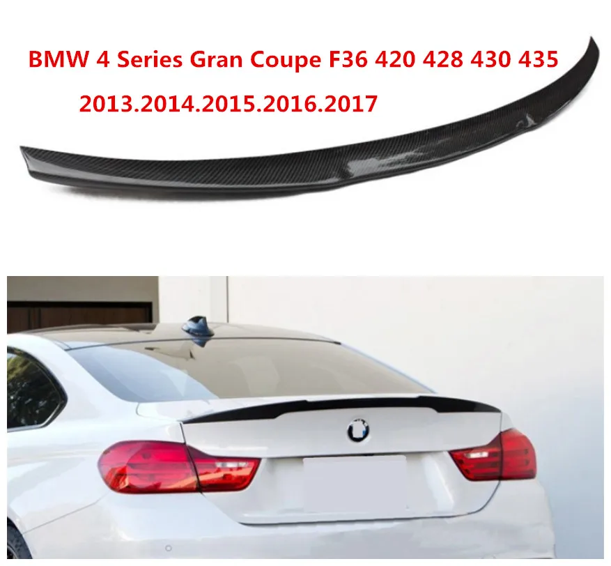 Спойлер из углеродного волокна высокого качества для BMW 4 серии Gran Coupe F36 420 428 430 435