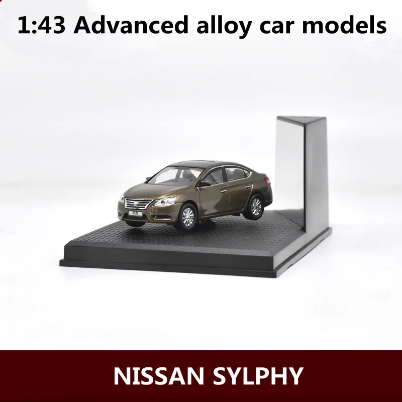 1:43 передовые модели автомобилей из сплава, высокая модель NISSAN SYLPHY, металлические литья, Детские игрушечные транспортные средства