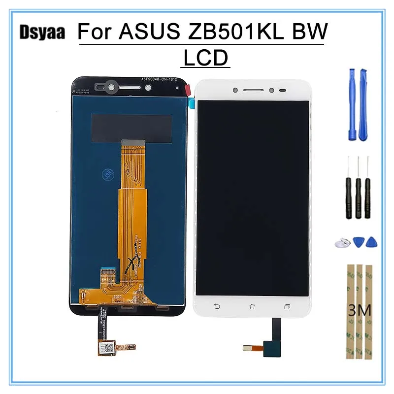 5 0 дюйма для Asus ZenFone Live ZB501KL X00FD ЖК-дисплей в сборе сенсорный экран дигитайзер |
