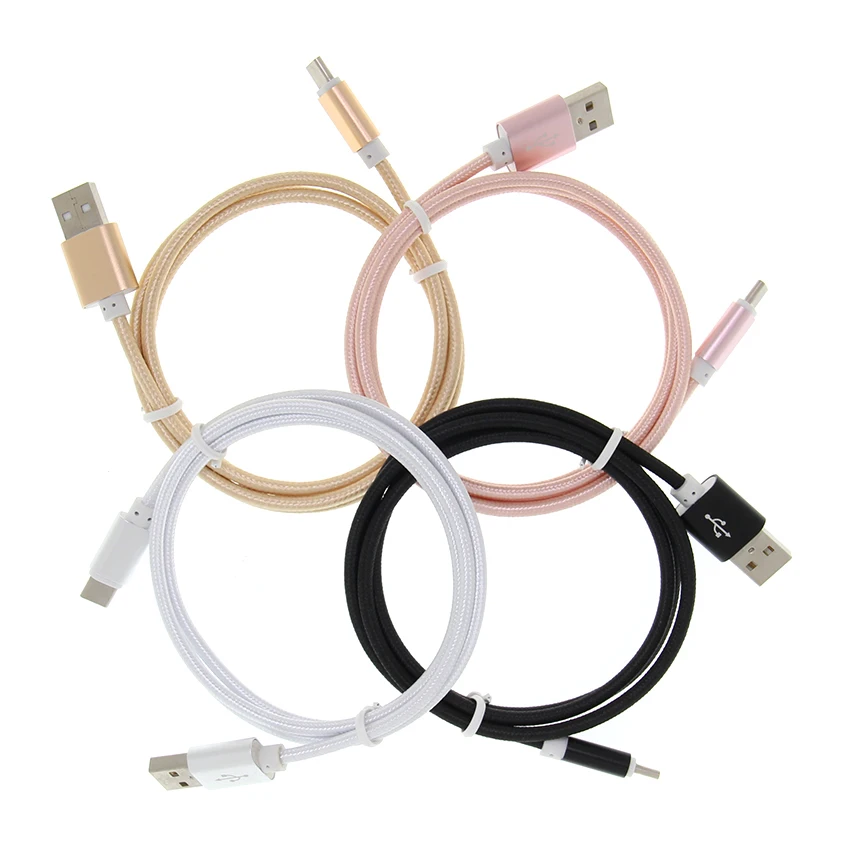 Colorful Charging Cable for iPhone 6 7 8 Mobile Phone Charger Micro USB