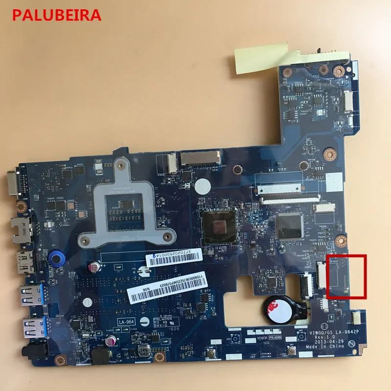 Материнская плата 90003683 HM86 для ноутбука Lenovo G510 модель VIWGQ /GS протестированная
